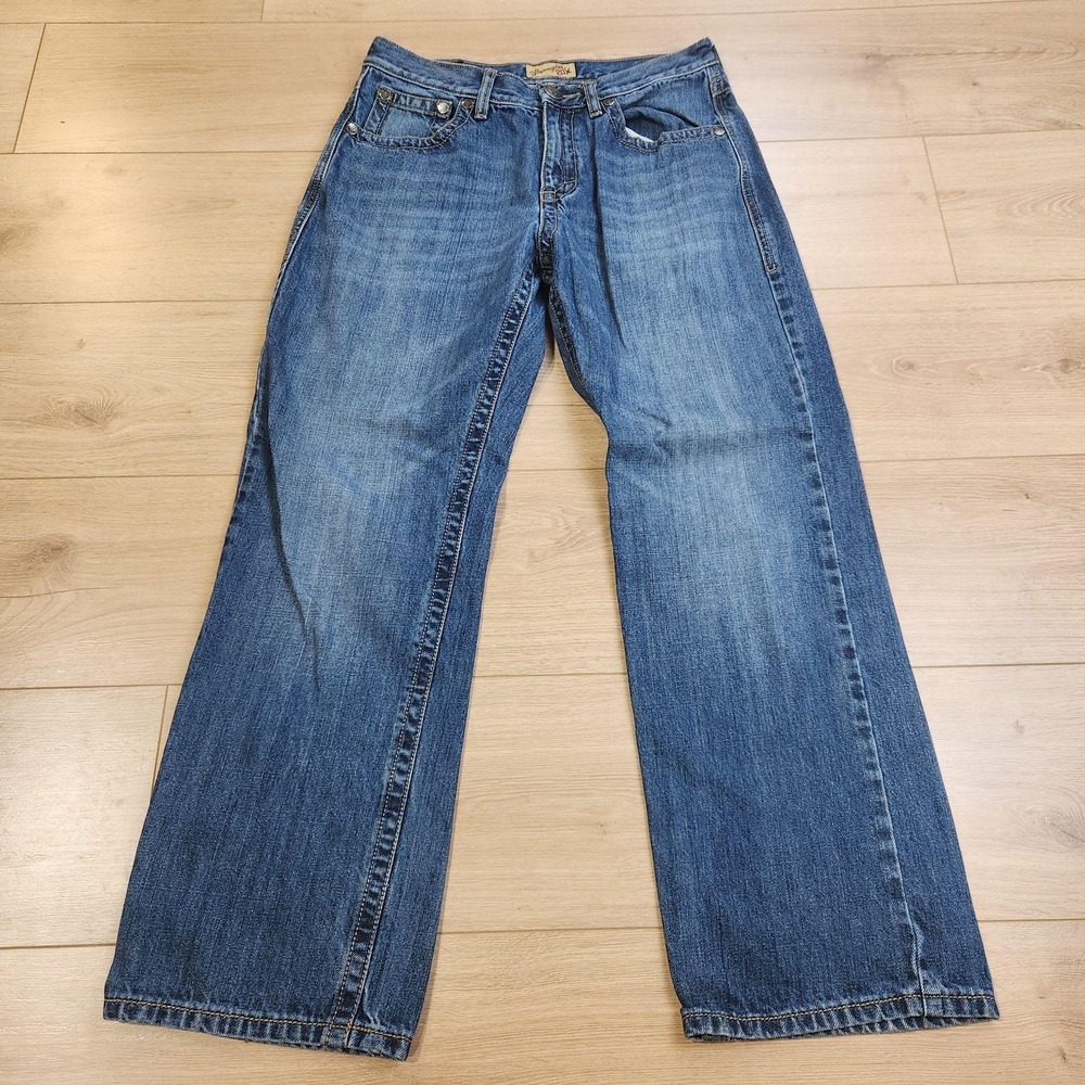 Wrangler 20X Extreme Relaxed Jeans Mens 30x30 Blue Med Wash Denim 33MWXWL